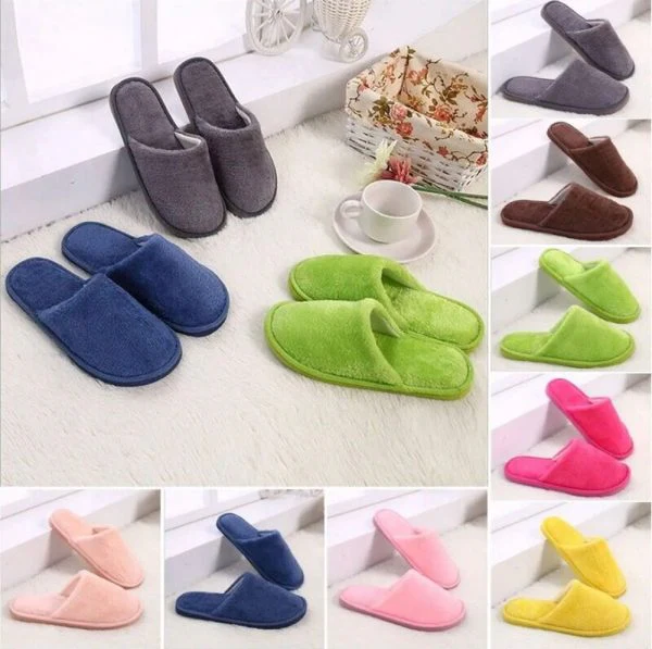 Soft Cotton Slippers (BUY 1 Get 1 Free)